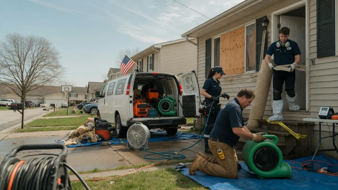 Water Damage Restoration in Grandview, TX near me